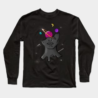 Space Face Long Sleeve T-Shirt